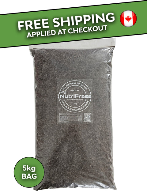 BSFL Frass 5kg Bag