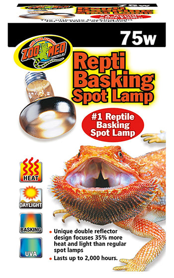 Zoo Med Basking Bulb 75 Watt